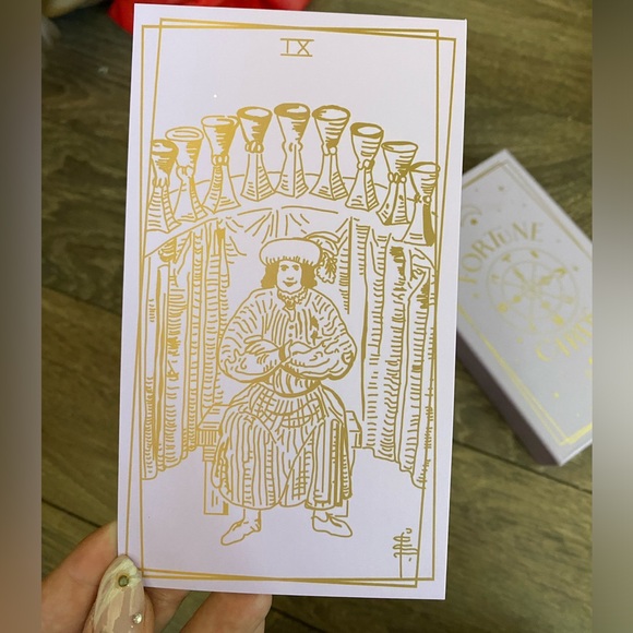 Mystical Fortune Cards - Purple and Gold - Picture 4 of 5